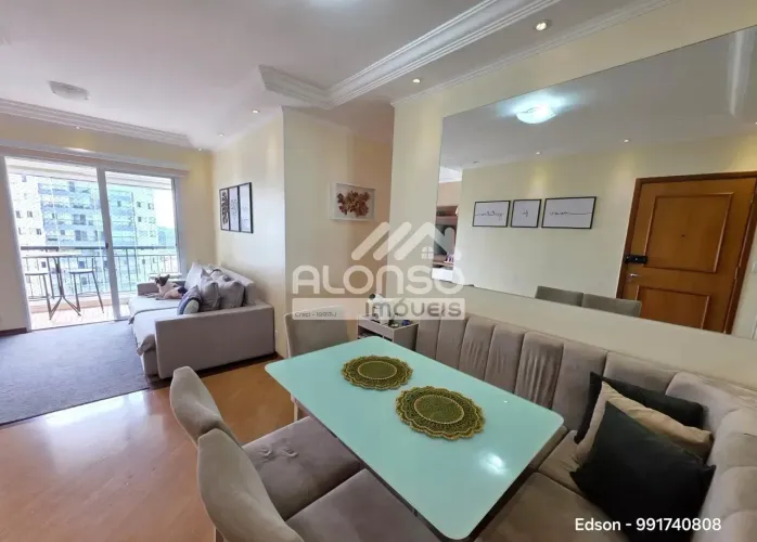APARTAMENTO MOBILIADO COM 3 QUARTOS (SENDO 1 SUÍTE) E 2 VAGAS, 77 M² - BUTANTÃ
