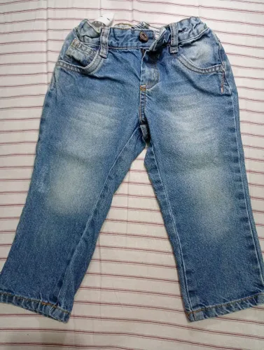 Calça jeans Baby Club 12 18 meses