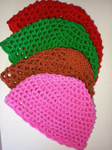 Headpiece de crochê