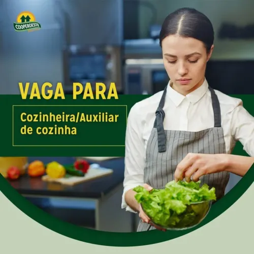 Vaga para cozinheira centro sarandi