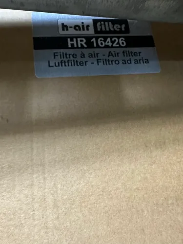 Filtro de Ar H-Air HR16426 - Caterpillar C18/C12 - Aplicação Marítima - Novo
