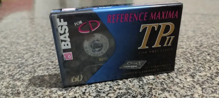 Fita k7 cassete reference máxima TPll top precision nova