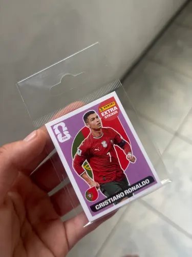 vende-se cartinha do cristiano ronaldo