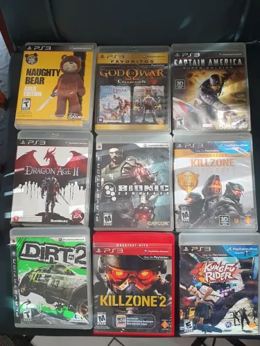 19 JOGOS ORIGINAIS DE PS3
