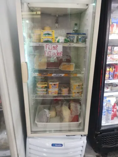 Refrigerador porta de vidro 