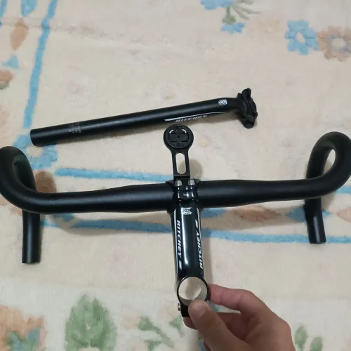 Guidão Ritchey com mesa e canote de selim