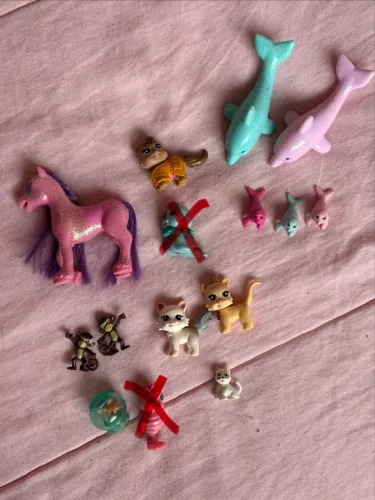 Lote Bichos Da Polly Pocket