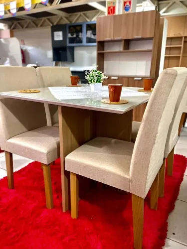 mesa de jantar --- a pronta entrega com mega promoção