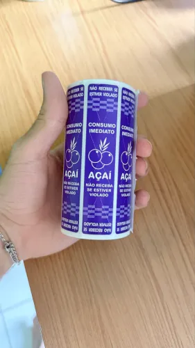 Materiais para venda de Açaí