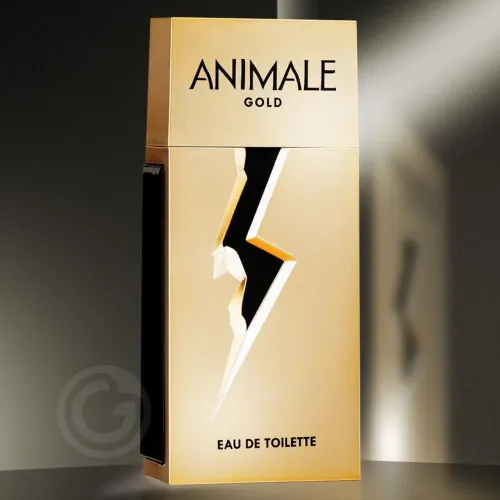 Perfume Animale Gold pouco uso , sem a tampa com 90ml ainda