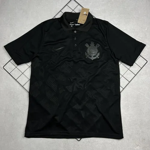 Camisa do Corinthians Preta Polo Tamanho G e Tamanho M