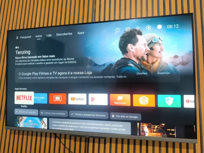 SMART TV 50 ANDROID 4K TCL LINDA COMANDO DE VOZ