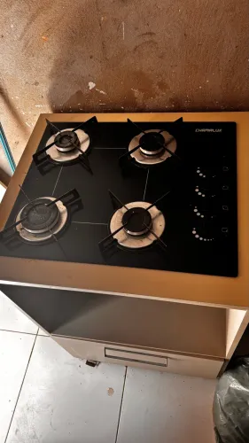 cooktop e balcão 