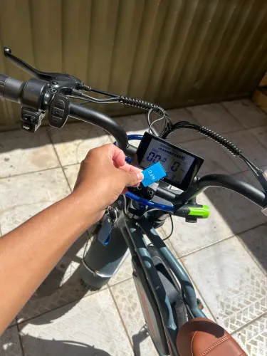 Bicicleta elétrica v20 mini