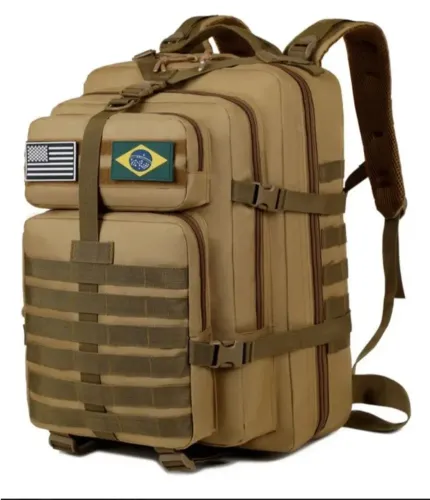 Mochila tatica militar 50 lts impermeável