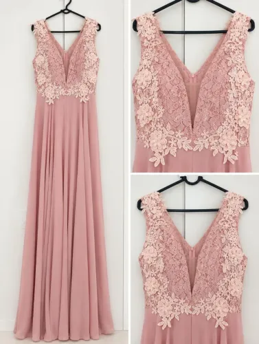 Vestido de festa Rose Tamanho G - Excelente