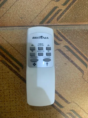 Ventilador de teto Cancun Britania com controle remoto