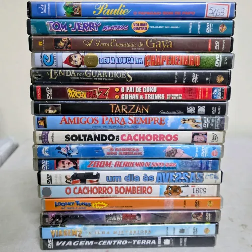 Lote DVD Filmes Infantis