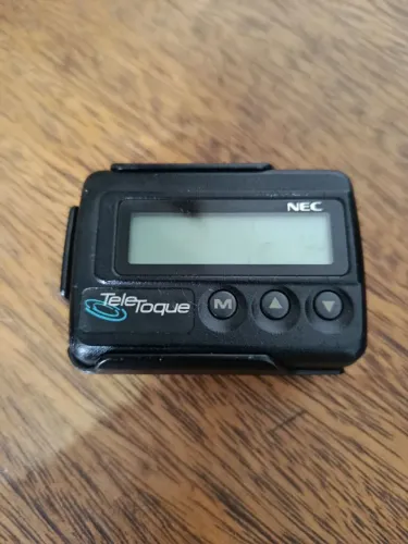 ? Pager / Bipe TeleToque NEC - Funcionando | Relíquia Retrô Anos 90
