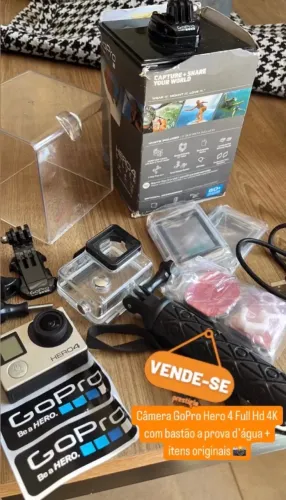 Câmera GoPro Hero 4 Full Hd 4k 