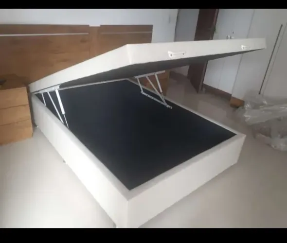 Cama baú casal