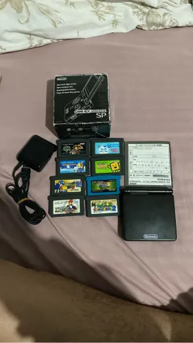 Game boy advance sp zerado 
