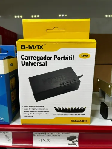 Fonte 120w Universal para Notebook vários conectores