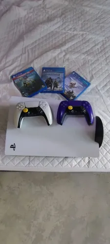 Ps5 seminovo com jogos inclusos
