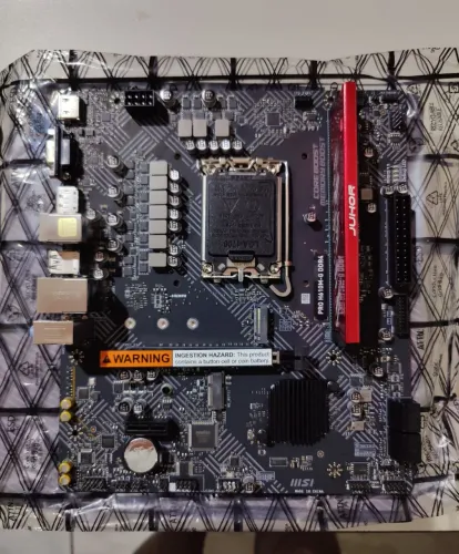 (novo) Kit Placa mãe h610 e 16gb Ram ddr4
