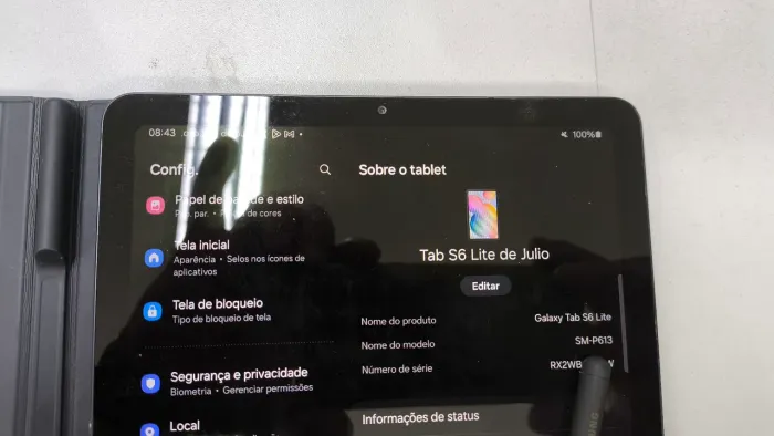 Tablet Samsung S6 lite