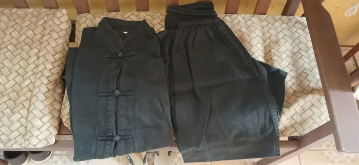Conjunto calça e jaqueta Kung Fu num 3