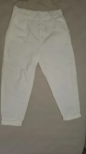 Calça Feminina Branca 44 - Marfinno