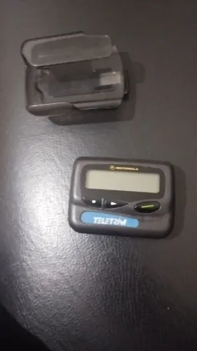 Bip Pager Motorola Com Capinha e Clip