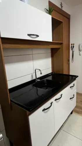 Cozinha completa com Cuba de marmorite