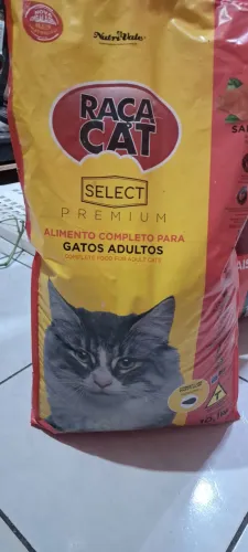 Ração Raça Cat Salmão Gato Adultos 10kg