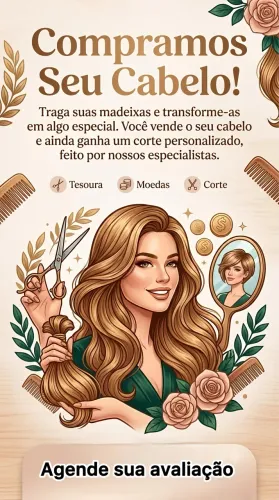 Compramos seu Cabelo