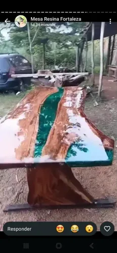 Mesas resinadas