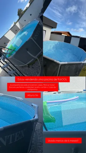 PISCINA ESTRUTURAL 9.600L