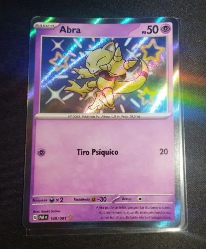 Carta Pokémon Abra (148/091) - Destinos de Paldea
