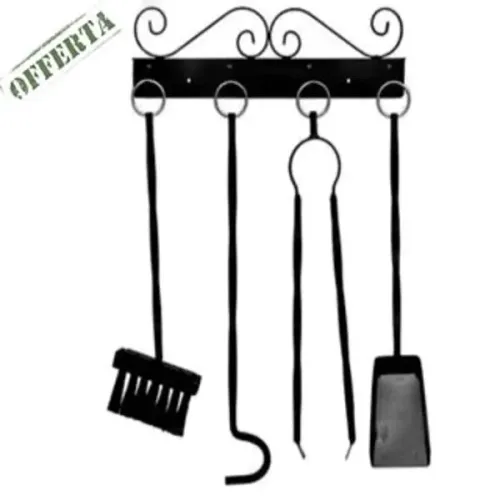 kit ferramentas para lareira