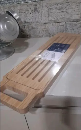 Migalheira bambu cortar pão 