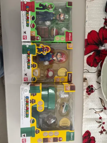 Set Super Mário - SH FIGUARTS BANDAI
