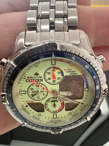 Citizen c320 Navisurf Natulite Raríssimo estado de zero - Peça de coleção!!!