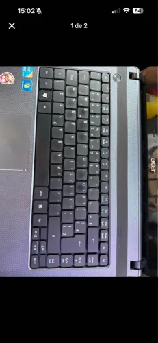 Notebook com defeito