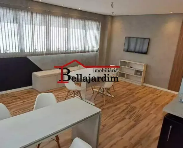 Sala Comercial 36m² no Bairro Vila Assunção em Santo André.