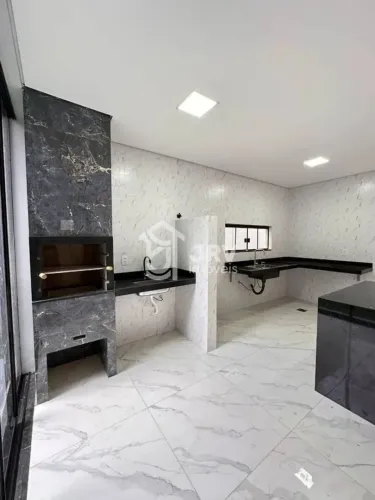 Casa 03 quartos, suíte, área gourmet, Condomínio Villa Suíça, Depois do Clube Aguas Corren