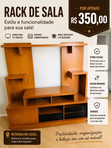 Rack para sala