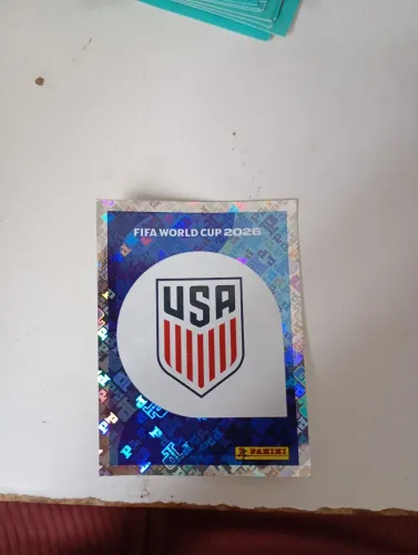 Vendo figurinha copa Brasão dos estados unidos (EUA 1)