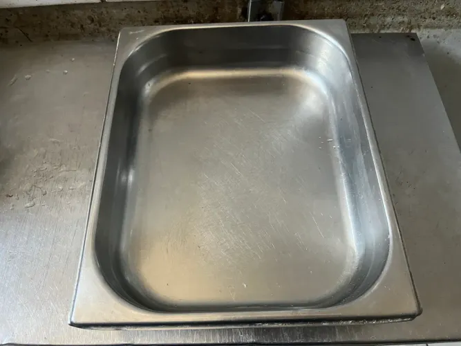 CUBA INOX GN VÁRIOS TAMANHOS 