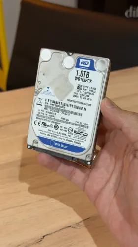 HD 1TB Western Digital Blue para Notebook - Loja física! Com 3 meses de garantia! Até 12x